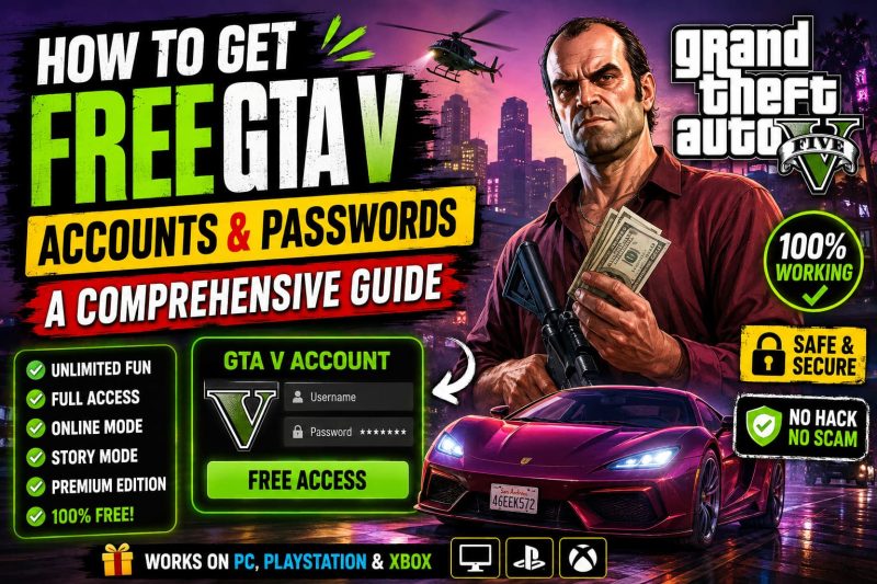 How to Get Free GTA V Modded Accounts: Everything You Need to Know