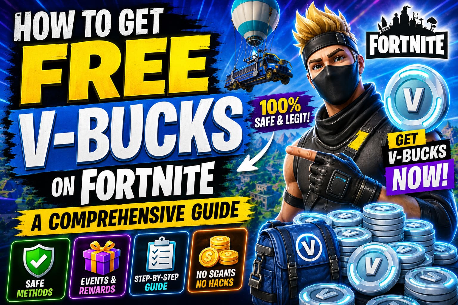The Ultimate Guide to Earning Free V-Bucks in Fortnite
